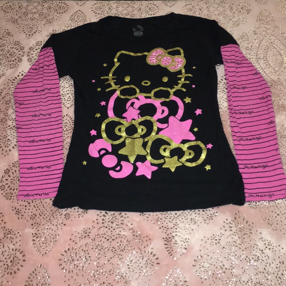 🌸😽🌸XL (GIRL) Hello Kitty long sleeve top